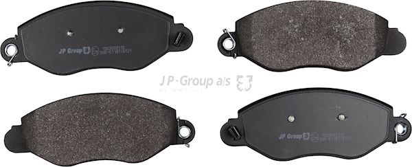 JP GROUP Комплект тормозных колодок, дисковый тормоз 1563603110